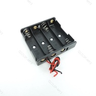 10pcs 4-Slot AA 4 port Battery Storage Box Case 4x1.5v DIY Batteries Clip Holder Container With 2pin