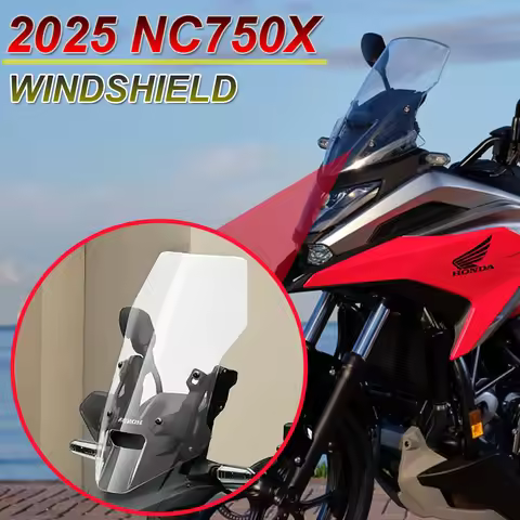 For Honda NC750X NC 750X Motorcycle Windshield Lncrease Height Widening Windshield 2025 NC 750X Modi