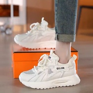 Increased Height 5CM Women's Mesh Breathable Casual Sneakers