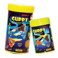 155g/50g SANYU Guppy Fish Food 孔雀鱼饲料