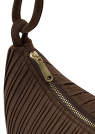 TWMCOLLECTION - THE SUEDE PLEATED (PLEASE) TAKE ME BAG