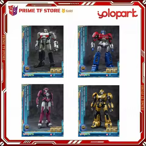 【Hot Sales】 Original Yolopark AMK Pro Series Transformers One D-16 Megatron Elita One B-127 BUMBLEBE