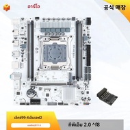 HUANANZHI X99 4MF plus เมนบอร์ด TPM2.0 LGA 2011-3 รองรับ DDR4 RECB/NON ECC หน่วยความจํา NVME การเชื่