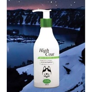 High​ Coat​ 250ml.Salmon​ oil formula.ช่วยบำรุงขนเป็นพิเศษ​ มีOmega 3.6 9 + collagen​ สุนัขและแมว