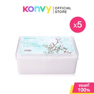Konvy Facial Cotton 150pcs คอนวี่ สำลีแผ่นบาง เพื่อผิวหน้าโดยเฉพาะ