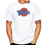 Space Jam Tune Squad Team Logo T-shirt Long Sleeve Youth Fashion European Style High Collar Super Sl
