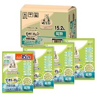 【ネット限定】デオトイレ 猫用 サンド ナチュラルグリーンの香り?15.2L(3.8×4