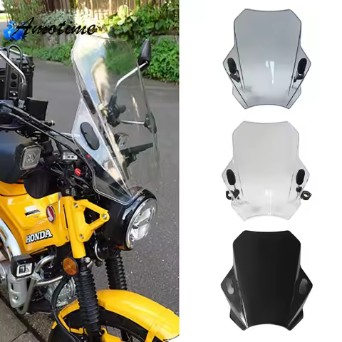 For Honda Hunter Cub CT125 JA55 JA65 Trail125 CT 125 Windscreen Windshield Wind Deflector Shield Scr