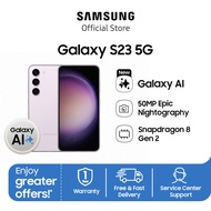 Samsung Galaxy S23 5G Smartphone 256GB Smartphone AI AI Phone Handphone AI 50MP Nightography Camera 