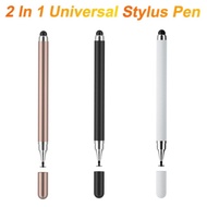 2-in-1 Double Head Universal Stylus Pen For Mobile Tablet For Samsung Tab S9 fe 10.9 A9 Plus S8 A7 A8 S6 LITE A 10.1 Capacitive Drawing Pen