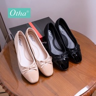 Otha Shoes H1258 OLF - Women's Flat Shoes Black Flats Women Ballet Flats
