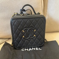 Chanel Vanity Case 化妝箱 黃金尺寸