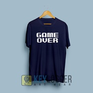 Cool Game Over a4 Gamers T-shirt