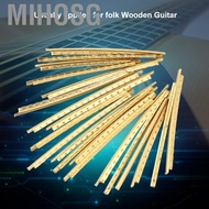 mihosg 2.0mm Brass Guitar Fret Wire Set High Durability for Folk Wooden Guitars