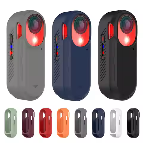 For Garmin Varia RCT715 Camera Tail Light Silicone Protective Case Cover Sleeve Impact-resistant Hou