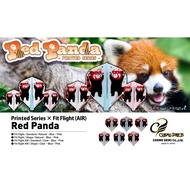 Fit Flight Red Panda Darts Flight