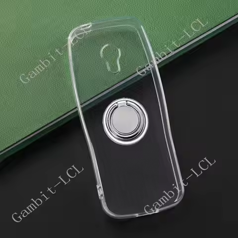 For Nokia 3210 4G 2024 Nokia3210 2.4" Back Ring Holder Bracket Phone Case Smartphone TPU Soft Silico