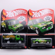 Hot Wheels 2025 Target Mail In FIAT 131 ABARTH Collector Edition, MERCEDES BENZ UNIMOG U1300L PROTEC