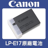 【現貨】新包裝 盒裝 CANON 原廠 電池 LP-E17 適用 R10 R50 77D 750D 760D 800D 