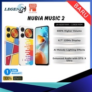 nubia Music 2 (8GB*+128GB) Original Smartphone | AI Melody Light | 6.7" 120Hz Display