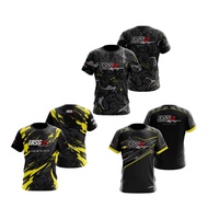 FASSTEK RACING T-SHIRT BAJU FASSTEK SUBLIMATION SPEEDCAMO RAZOR SWIRLSWIFT