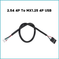 Utake 2 54mm 4P to  MX1 25-4P USB Data Cord Touch Screen Cable 30cm 50cm