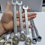 KAPUSI Automatic Socket Wrench sizes from 8 - 19 mm high-strength CR-V steel 50BV30, 72-tooth 360 de