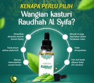 Minyak kasturi pati bidara Raudhah Al Syifa Perfume penenang untuk lelaki dan wanita / minyak bidara