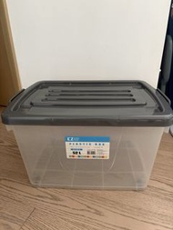 EZ KEEP 52L Plastic Storage Box with Lid 透明膠箱