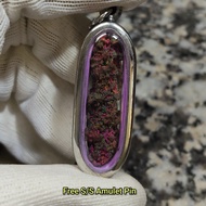 Colorful Pillar Leklai Pendant 彩柱力泥吊坠 Leklai Amulet 马来西亚力泥 100% Natural Leklai