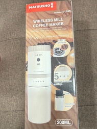 無線電動咖啡研磨滴濾杯 - 電動磨豆+過濾+保溫杯 *辦公室/ 戶外必備