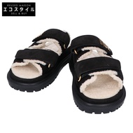 Dior [Like New] DIORACT Boa Flat Sandals *Size not specified. [Pre-owned]