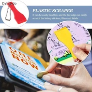 Dyfidvdo 1/3/8pcs Multi-Functional Lottery Scratch-Off Tool Scratch-Off Keychain Key Ring Stier Remo