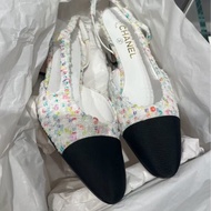 Chanel slingback高跟鞋#36.5