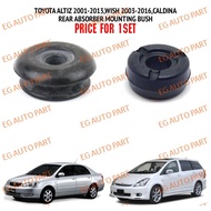 REAR ABSORBER MOUNTING BUSH TOYOTA ALTIS ZZE121,ZZE141 2001-2013,WISH ANE10,ZGE20 2003-2016,CALDINA