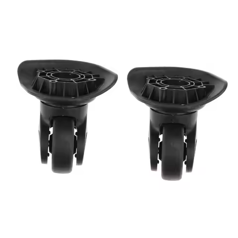 1 Set (2 Pcs) Luggage Suitcase Wheel Replacement Suitcase Fixed Spare Caster- Easy to Use than Bagga