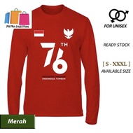 Indonesian Independence 76th Anniversary T-Shirt// DISTRO T-Shirt
