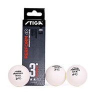 （免運）斯帝卡STIGA新材料三星乒乓球比賽用球一星球訓練球40有縫球正品