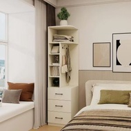 Carpenter - （支持定制）床頭櫃連書架衣帽架落地轉角櫃收納櫃牆角衣帽架書架