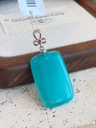 Loket Amazonite Amazonite Pendant 天河石吊坠