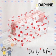 DAPHNE Makeup Bag Portable Waterproof PVC Cosmetic Bag