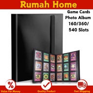TCG 360/540 Slots Card Album/Binder,Card Holder Binder 9 slots Binder Trading Cards Collection Book 