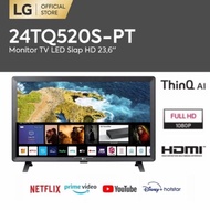 TV LED LG 24" Inch 24TQ520S PT SMART TV YOUTUBE NETFLIX DIGITAL