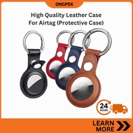 Airtag UGREEN Tag Genuine leather Case Cover For Airtag Tracker Location Protector For Airtags Keych