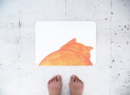 珪藻土地墊/浴室墊/貓背影/貓/夕陽/矽藻土/硅藻土/喬遷禮/搬家禮