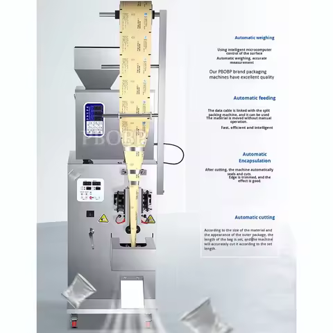 Packaging Machine for Small Business Automatic Vertical Small Sachet Milk Salt Sugar Granule Sachet