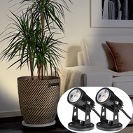 【Limited Quantity】 LED Spotlights Indoor for Plants Uplight 1.8Meters Plug Grow Lamp Landscape Light