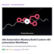 Ai n8n Video Course-n8n Automation Mastery Build Custom n8n automation Workflows