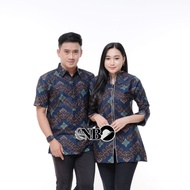 Couple Batik Clothes, Batik Tops for Couples, Husband and Wife
