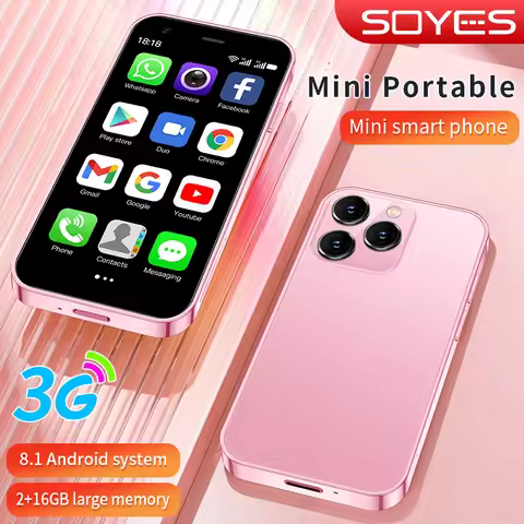 SOYES XS15-Mini Smartphone Android 3.0 inch 2+16GB ROM Google Play Store 1000mAh Mobile phones Dual